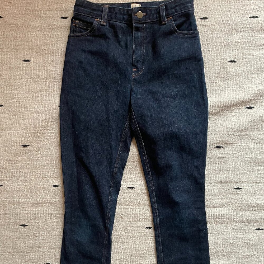 High Waisted heavy denim jeans Bow And Arrow Apparel - size 0